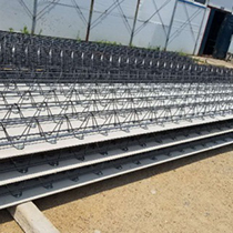 3D trussed floor plate assembly - light body